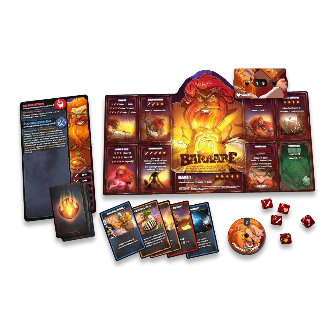 Dice Throne S1 - Barbare Vs Elfe Lunaire - Lucky Duck Games 4 Dice Throne S1 - Barbare Vs Elfe Lunaire - Lucky Duck Games – Image 2