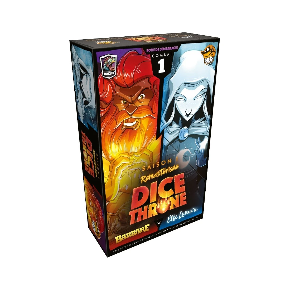 Dice Throne S1 - Barbare Vs Elfe Lunaire - Lucky Duck Games 3 Dice Throne S1 - Barbare Vs Elfe Lunaire - Lucky Duck Games