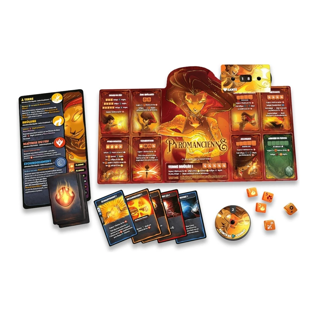 Dice Throne S1 - Pyromancienne Vs Voleur De L'Ombre - Lucky Duck Games 4 Dice Throne S1 - Pyromancienne Vs Voleur De L'Ombre - Lucky Duck Games – Image 2
