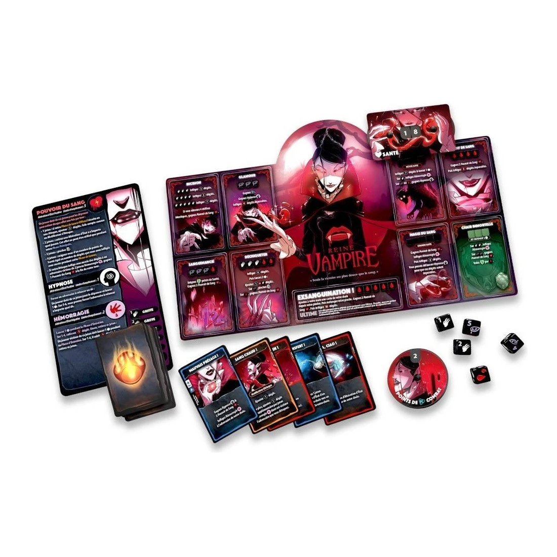 Dice Throne S2- Séraphine Vs Reine Vampire - Lucky Duck Games 5 Dice Throne S2- Séraphine Vs Reine Vampire - Lucky Duck Games – Image 3