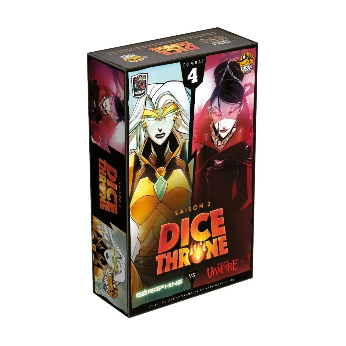 Dice Throne S2- Séraphine Vs Reine Vampire - Lucky Duck Games 3 Dice Throne S2- Séraphine Vs Reine Vampire - Lucky Duck Games