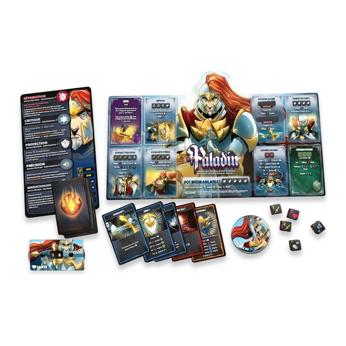 Dice Throne Saison 1 : Moine Vs Paladin - Lucky Duck Games 4 Dice Throne Saison 1 : Moine Vs Paladin - Lucky Duck Games – Image 2