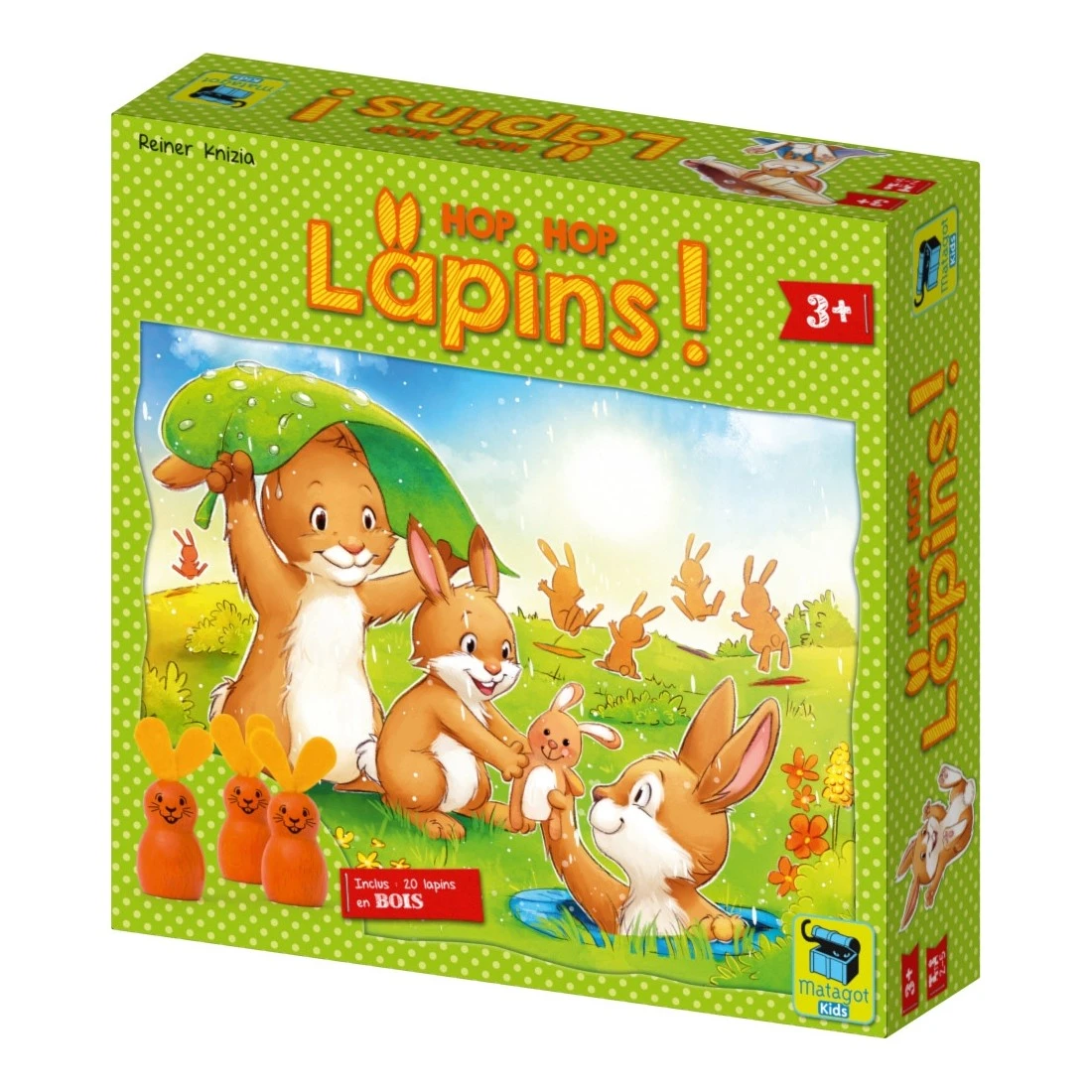Hop Hop Lapins - Jeu De Couleurs - Matagot 3 Hop Hop Lapins - Jeu De Couleurs - Matagot