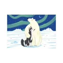 Puzzle L'Ours Et Le Husky - 12 Pièces - Michèle Wilson -Les Amis Ludiques Soldes michele wilson puzzle l ours et le husky 12 pieces 3700183419961 2