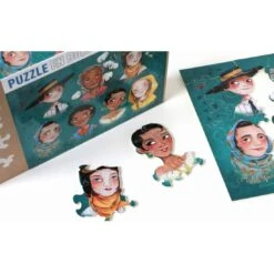 Puzzle - Pionnières - 100 Pièces - Michèle Wilson -Les Amis Ludiques Soldes michele wilson puzzle pionnieres 100 pieces 3700183425221 2