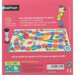 Jeu D'apprentissage : Calcul Mental - Nathan -Les Amis Ludiques Soldes nathan jeu d apprentissage calcul mental 8410446313145 2