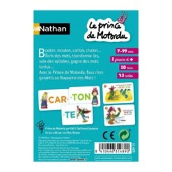 Jeux De Cartes : Le Prince De Motordu - Nathan -Les Amis Ludiques Soldes nathan jeux de cartes le prince de motordu 8410446314890 2