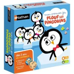 Mon Premier Jeu Plouf Les Pingouins - Nathan