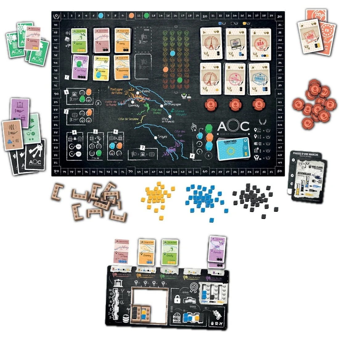 Age Of Champagne - Kickstarter - Old Hen Games 4 Age Of Champagne - Kickstarter - Old Hen Games – Image 2