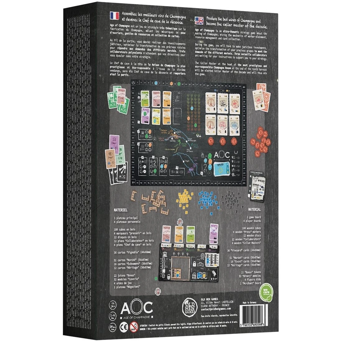 Age Of Champagne - Kickstarter - Old Hen Games 5 Age Of Champagne - Kickstarter - Old Hen Games – Image 3