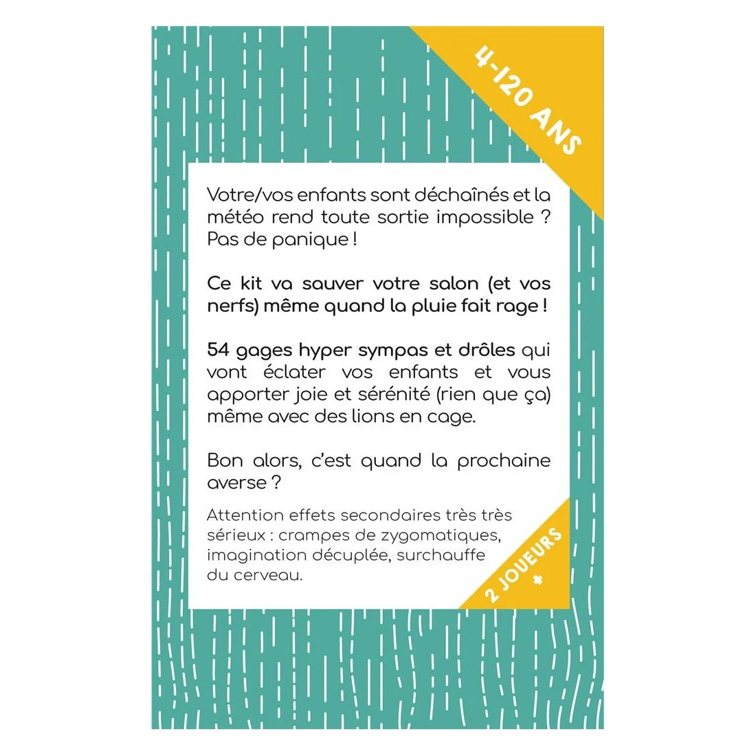 Parent Epuisé : Kit De Survie Week-End Pluvieux 4 Parent Epuisé : Kit De Survie Week-End Pluvieux – Image 2