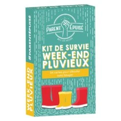 Parent Epuisé : Kit De Survie Week-End Pluvieux