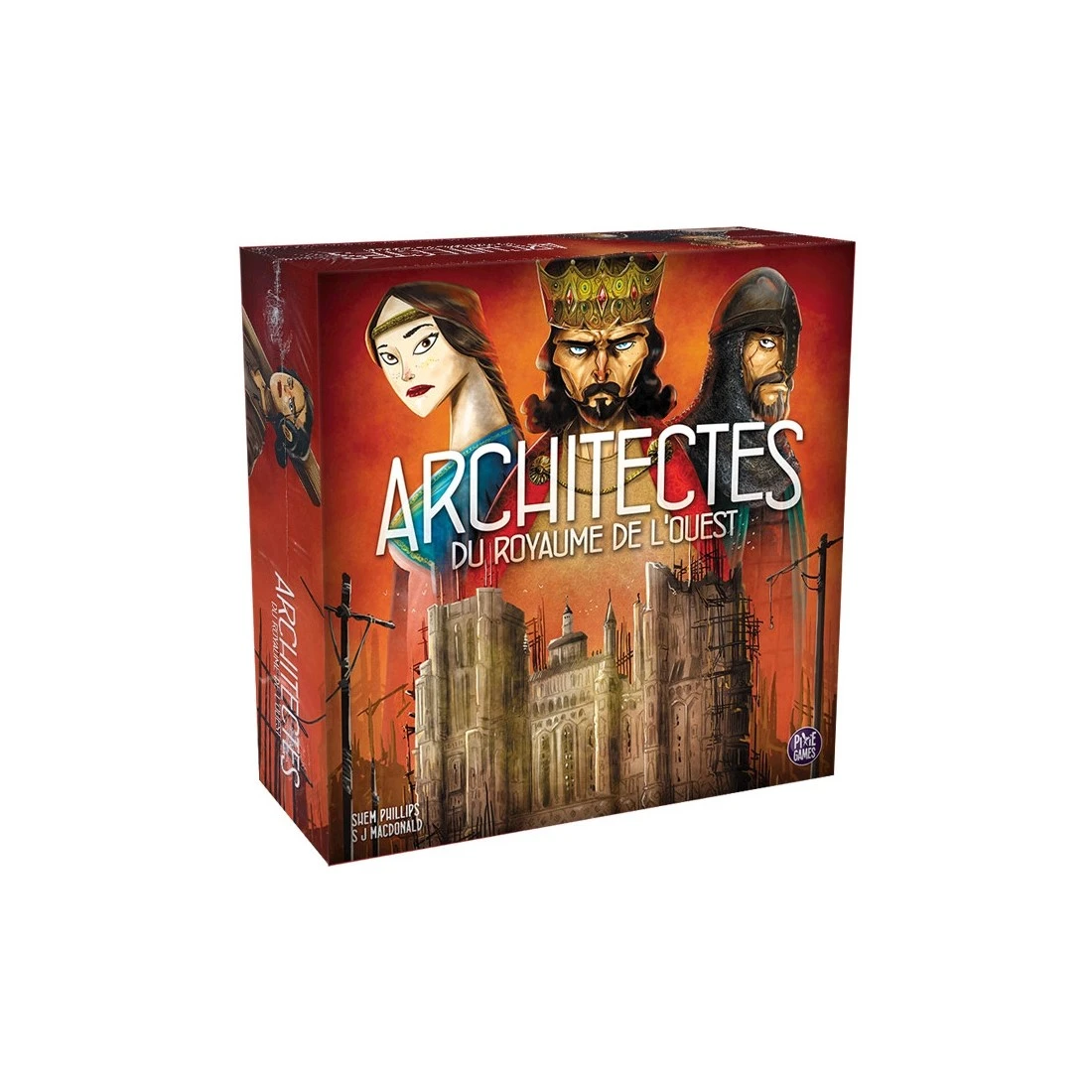 Architectes Du Royaume De L'Ouest - Pixie Games 3 Architectes Du Royaume De L'Ouest - Pixie Games