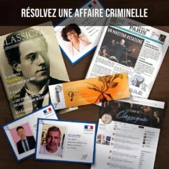 Dossiers Criminels - Le Maestro Assassiné - Platonia Games -Les Amis Ludiques Soldes platonia games dossiers criminels le maestro assassine 3760363610014 3