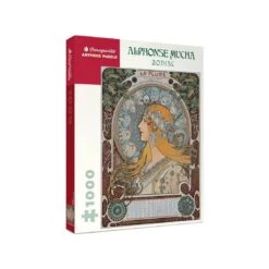 Puzzle - Alphonse Mucha - Zodiac - 1000 Pièces - Pomegranate