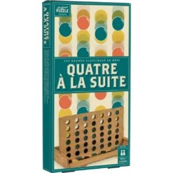 4 A La Suite En Bois Vintage - Professor Puzzle