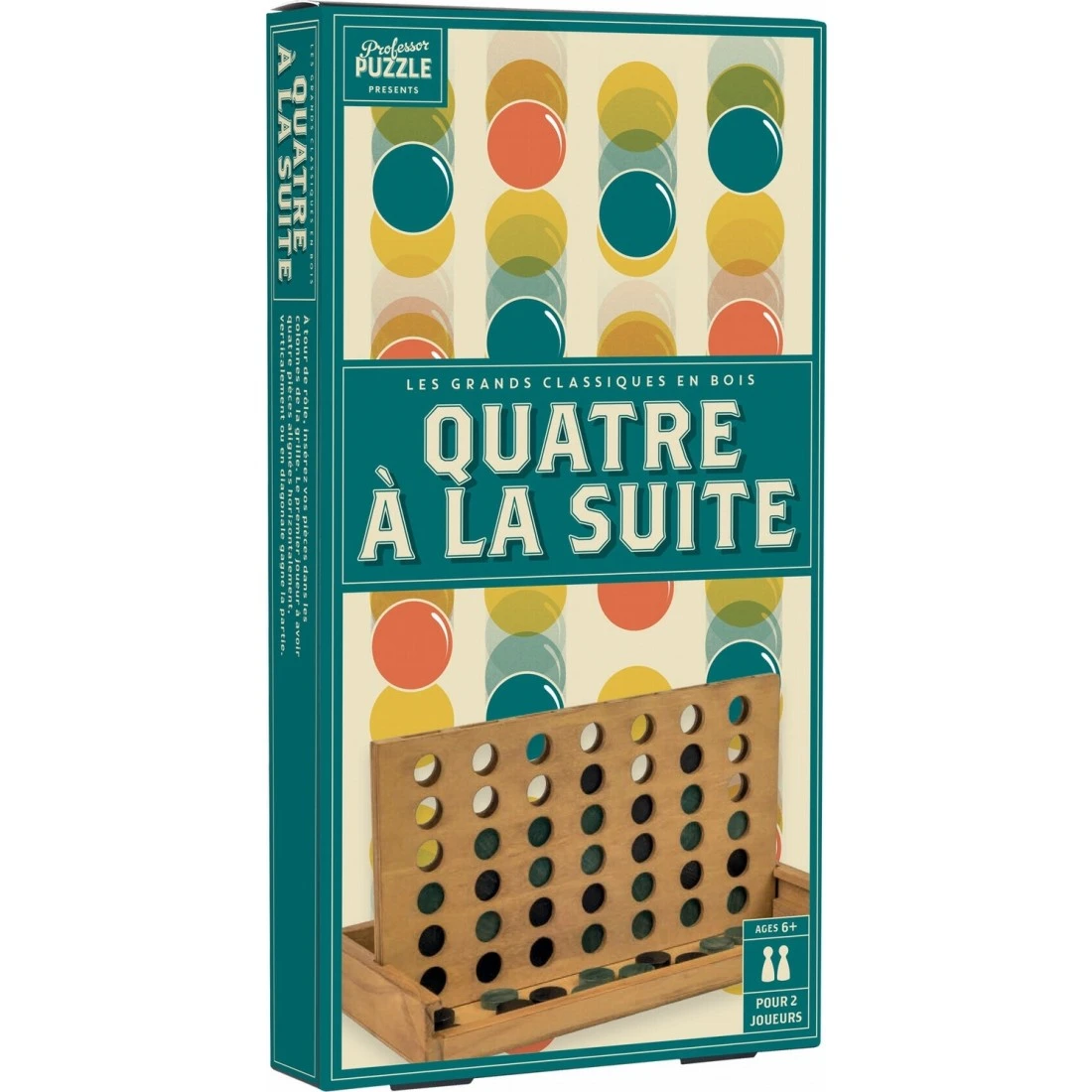 4 A La Suite En Bois Vintage - Professor Puzzle 3 4 A La Suite En Bois Vintage - Professor Puzzle