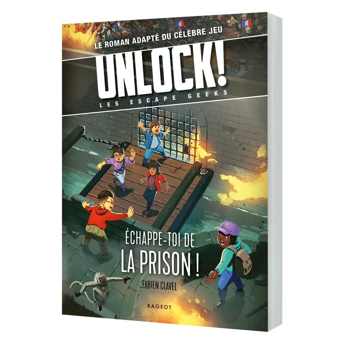 Unlock! Escape Geeks T6 Échappe-toi De La Prison - Rageot 3 Unlock! Escape Geeks T6 Échappe-toi De La Prison - Rageot