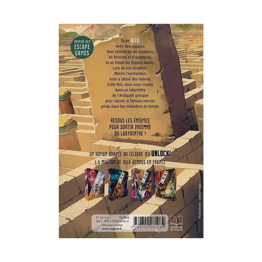 Unlock ! Les Escape Geeks - Échappe-toi Du Labyrinthe ! - Rageot 4 Unlock ! Les Escape Geeks - Échappe-toi Du Labyrinthe ! - Rageot – Image 2