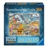 Escape Puzzle Kids 368 Pièces : Le Parc D'attractions - Ravensburger
