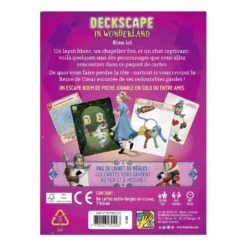 Deckscape - In Wonderland - Supermeeple 5 Deckscape - In Wonderland - Supermeeple -Les Amis Ludiques Soldes supermeeple deckscape in wonderland 3770023051293 1