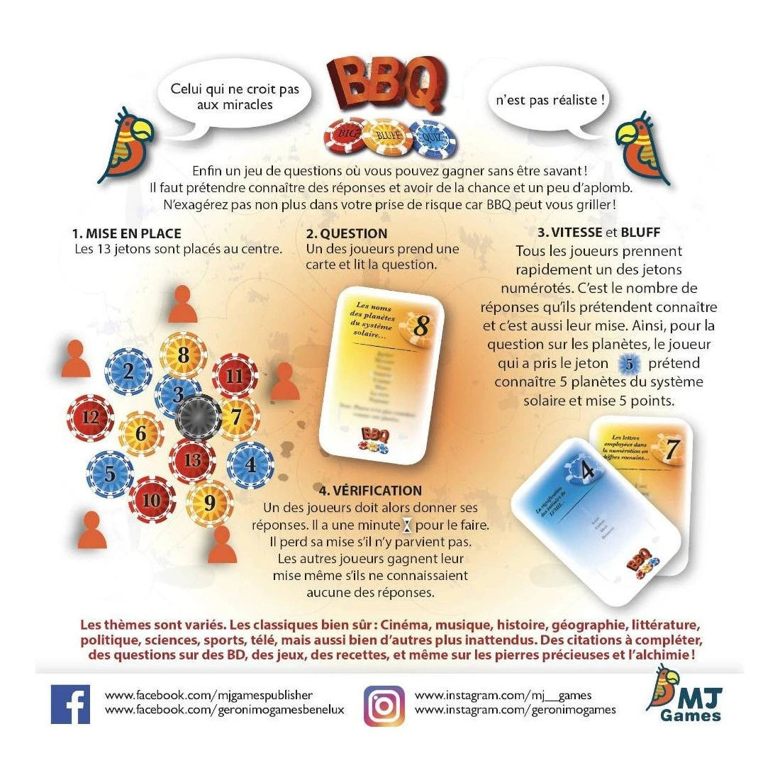 Bbq - Big Bluff Quizz - Tiki Editions 5 Bbq - Big Bluff Quizz - Tiki Editions – Image 3