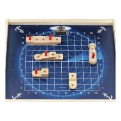 Bataille Navale En Bois La Marine Nationale De - Vilac -Les Amis Ludiques Soldes vilac bataille navale en bois la marine nationale de 3048700093073 9