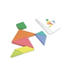 Tangram En Bois Pour Enfant Battle - Vilac -Les Amis Ludiques Soldes vilac tangram en bois pour enfant battle 3048700060617 9