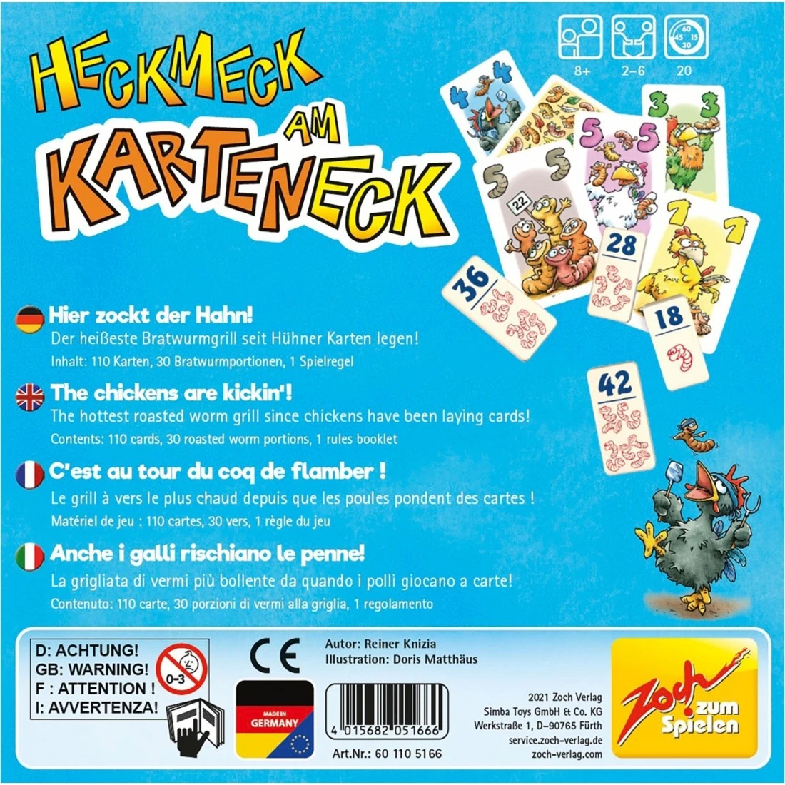Heckmeck Am Karteneck - Zoch Zum Spielen 5 Heckmeck Am Karteneck - Zoch Zum Spielen – Image 3