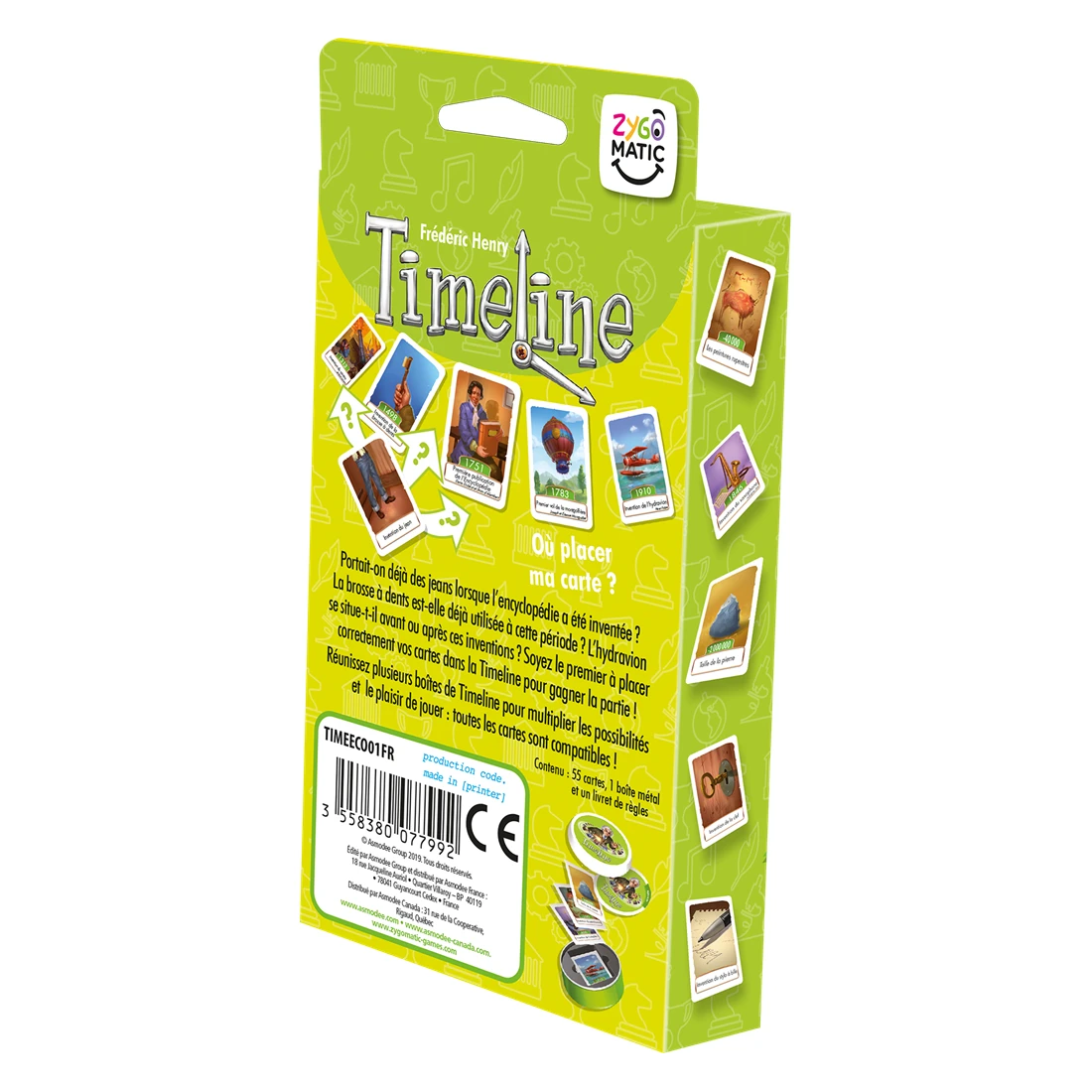 Timeline : Inventions - Blister Eco - Zygomatic 6 Timeline : Inventions - Blister Eco - Zygomatic – Image 4